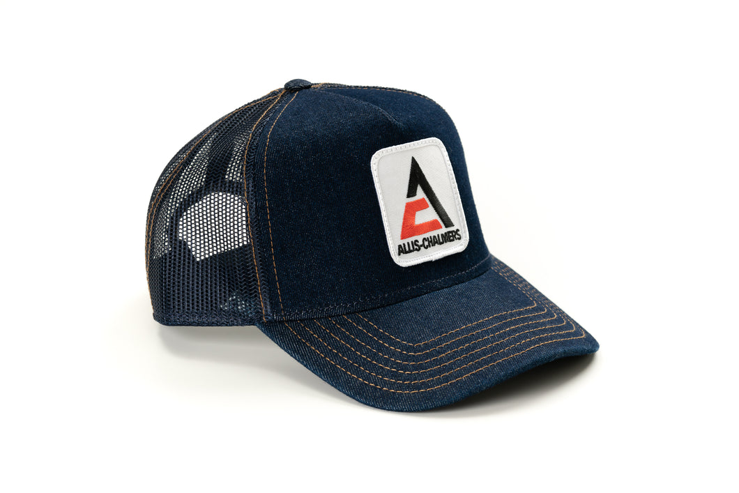 New Allis Chalmers Denim Trucker Hat