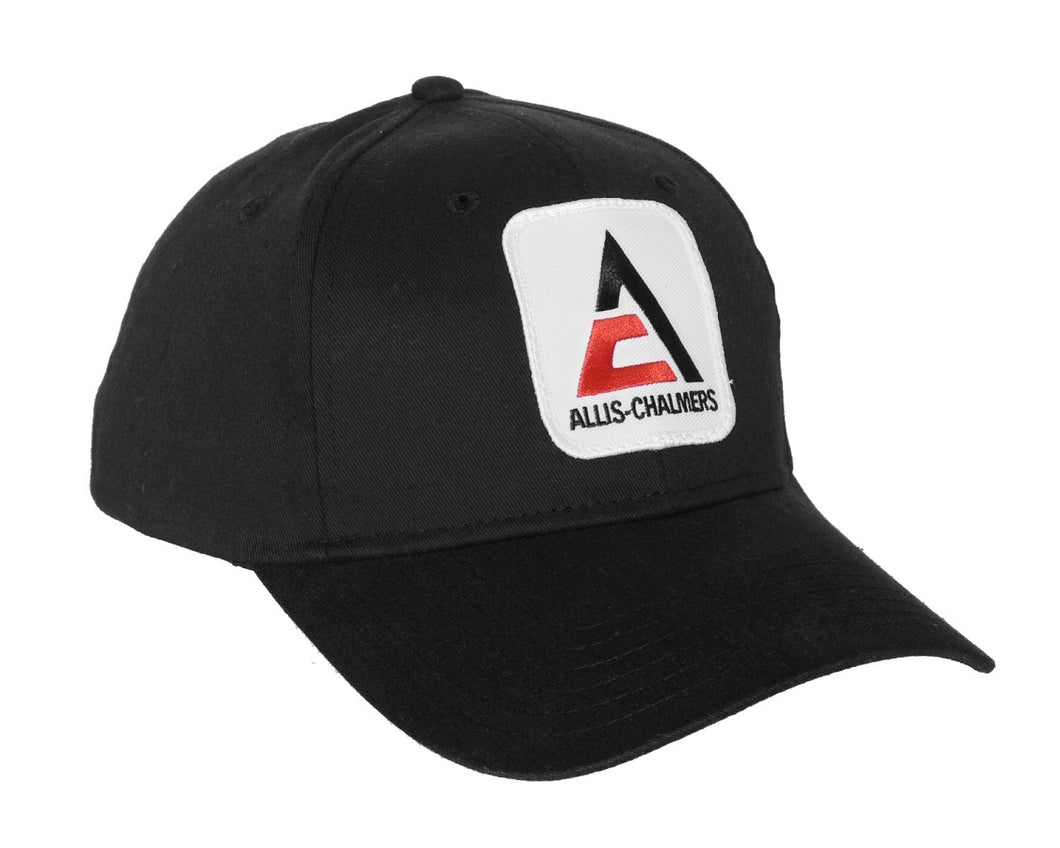 YOUTH -Size New Allis Chalmers Logo Solid Black Hat