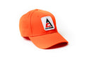 Allis Chalmers Hat, new logo, solid orange, choose adult or youth size