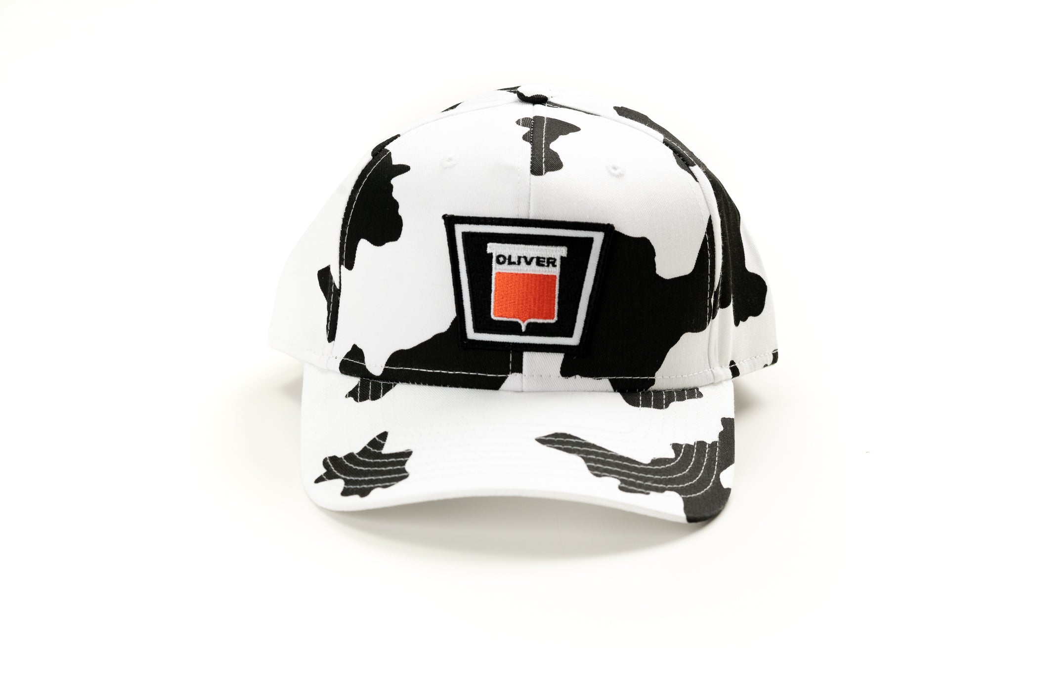 Keystone Oliver Emblem Hat, Cow Print