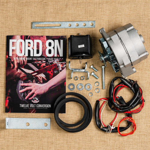 Basic Twelve Volt Conversion Kit for Ford 8N with Front Mount Distributor
