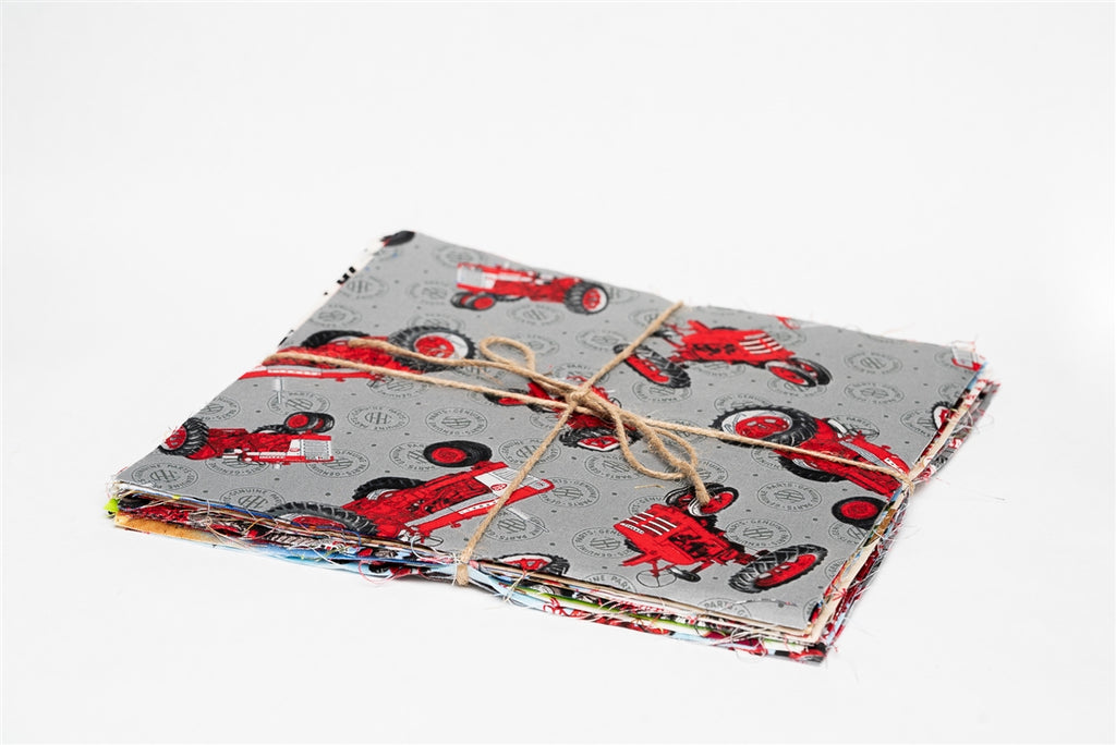 Farmall/IH Fabric Sampler: Thirty-six 10" Squares