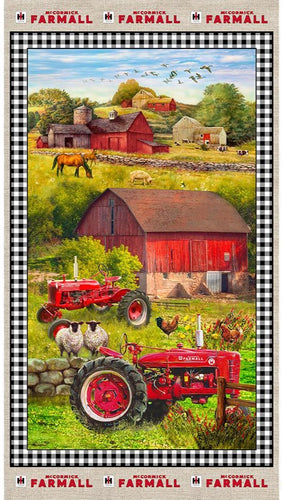 Farmall Fabric Panel, Super M and Cub Tractors