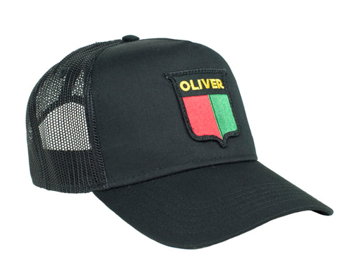 Vintage Oliver Trucker Cap, black mesh