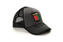 Load image into Gallery viewer, Vintage Oliver Logo Hat, Gray with Black Mesh Back