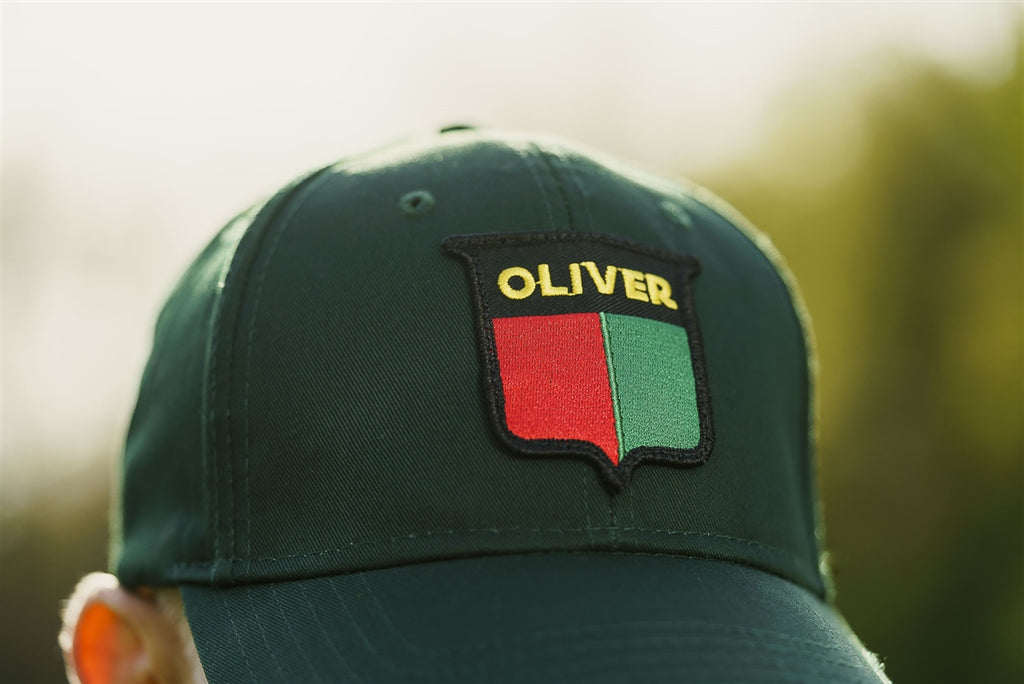 Vintage Oliver Hat, Solid Green