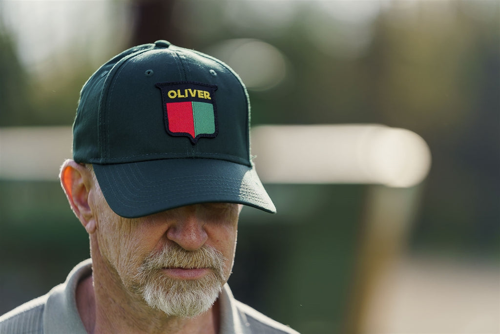 Vintage Oliver Hat, Solid Green