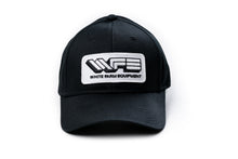 Load image into Gallery viewer, White Farm Equipment Hat, Solid Black