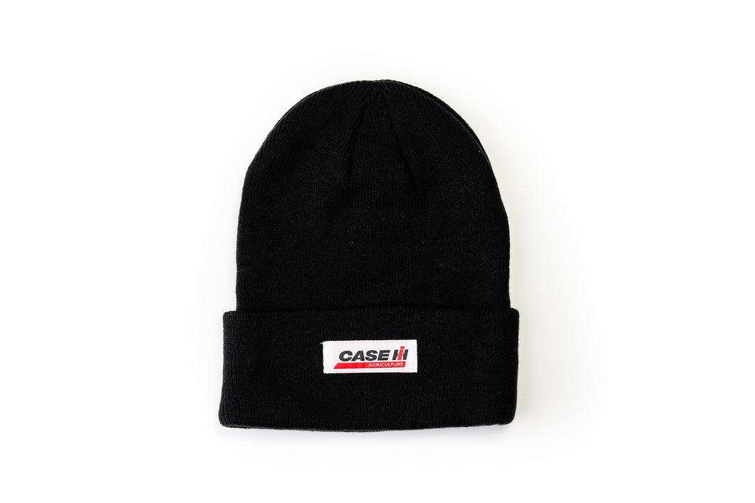 CaseIH Agriculture Logo Hat, Black Knit