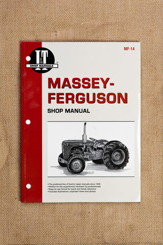 Massey Ferguson Shop Service Manual